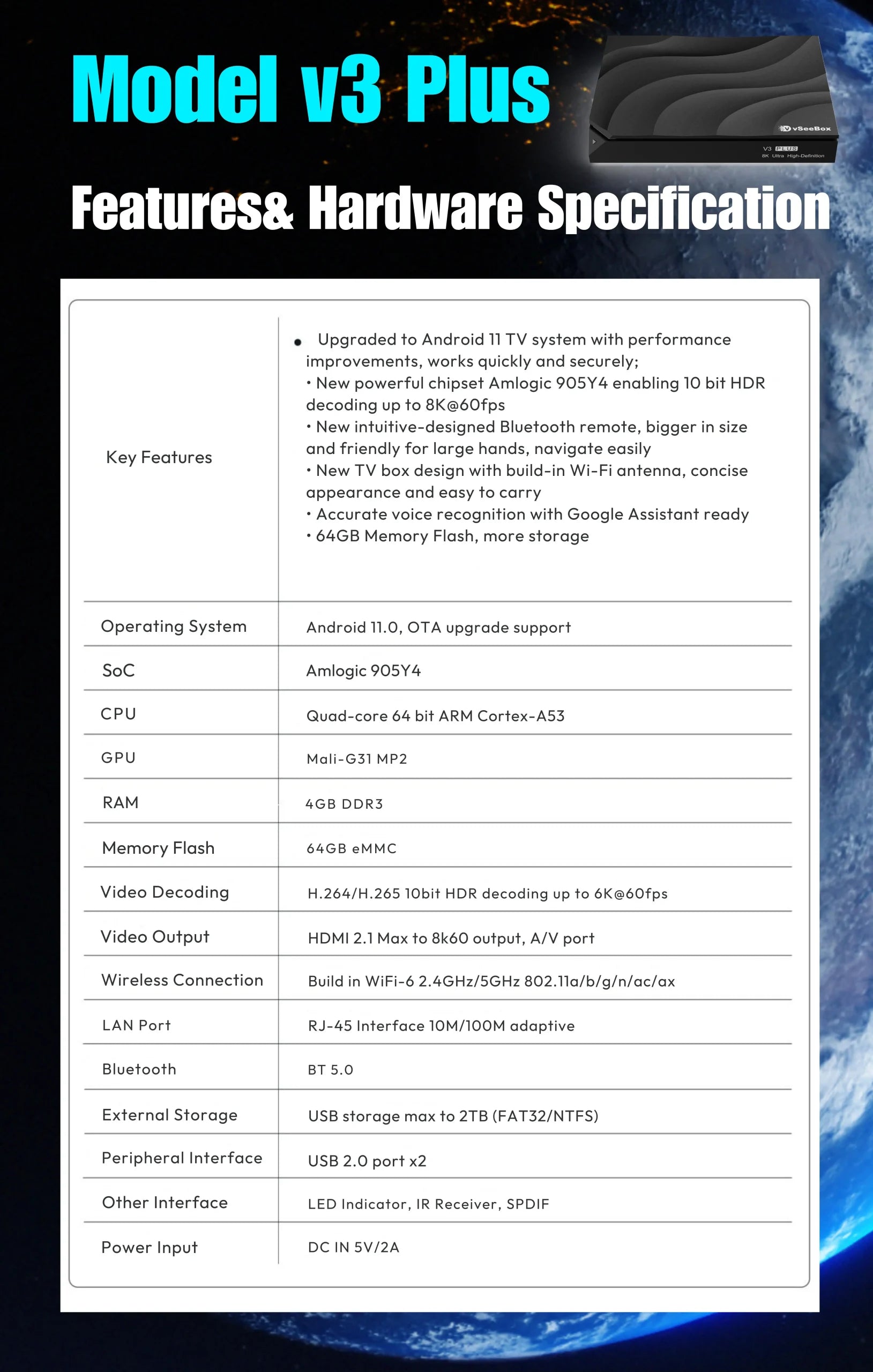 vSeeBox V3 PLUS: 2024 Newest Model ! - image 9